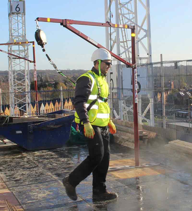 Fall Protection & Fall Arrest Systems | Edge Protection Haki