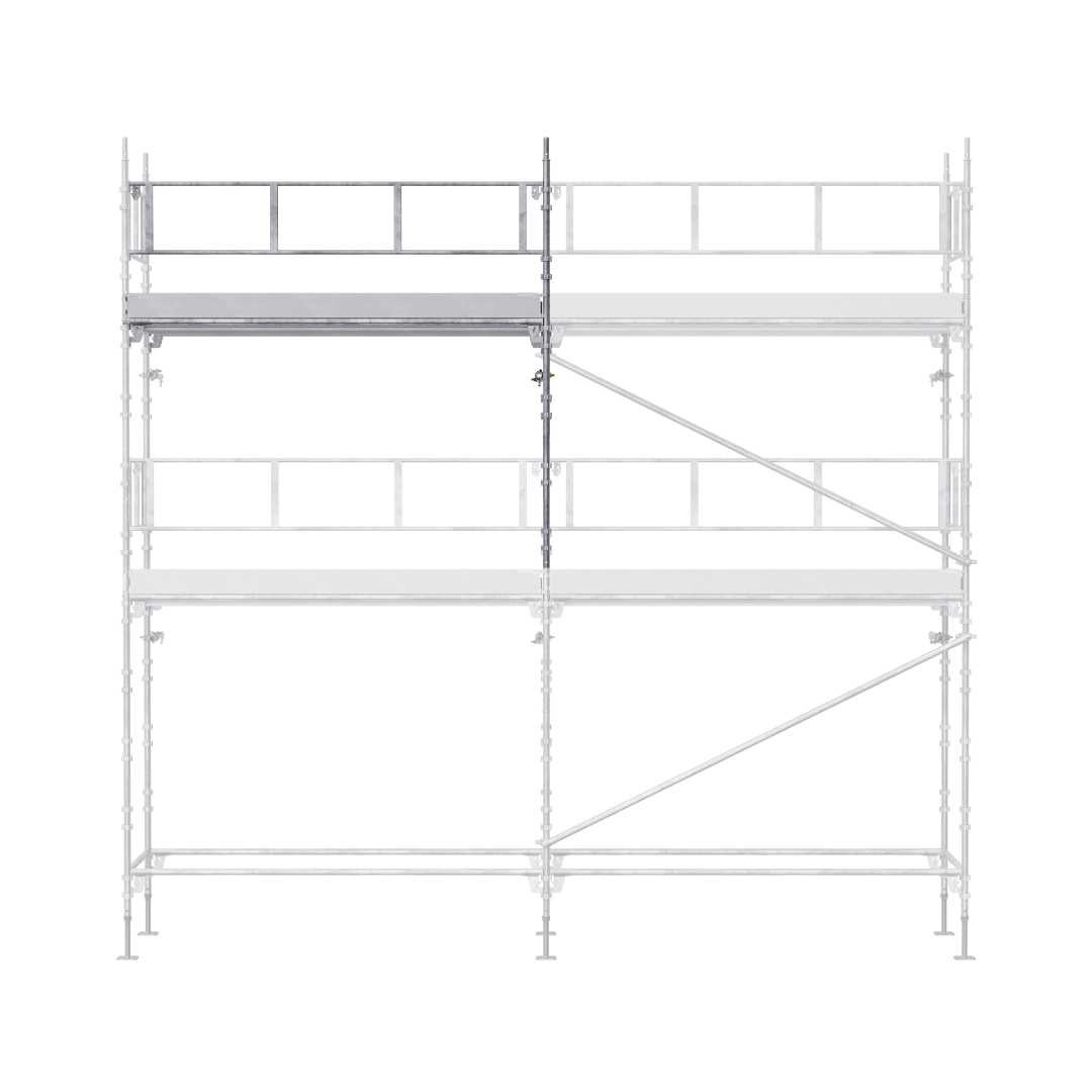 Universal Scaffolding Extension Height 1 Railing Steel