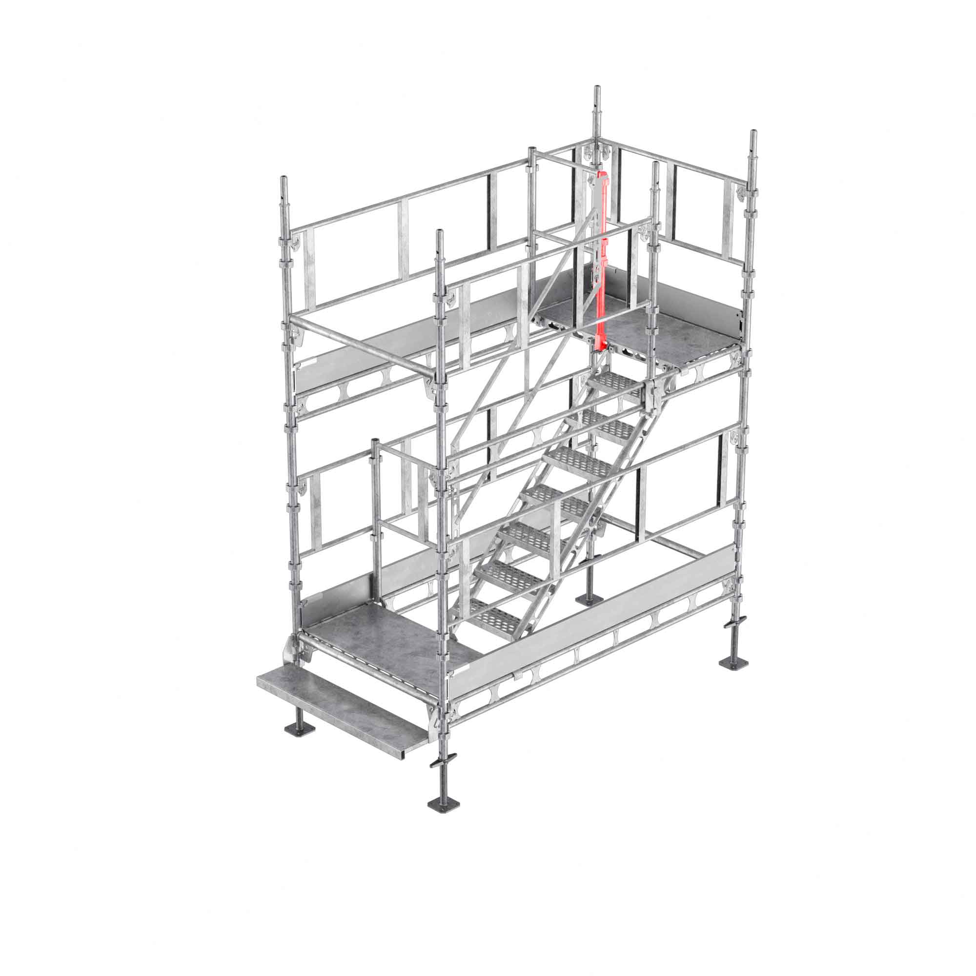 STS Handrail Post Wedge G