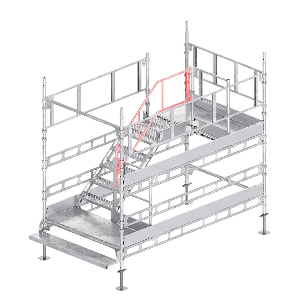 Handrail 1000 STS/TRP with landing