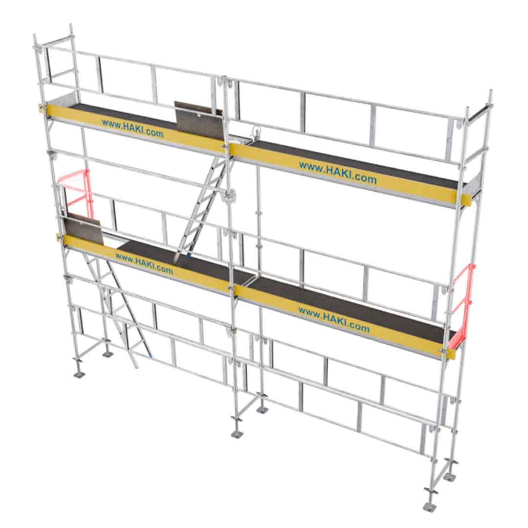End Guardrail & Toe Board for Frame SKRDF 700 Steel