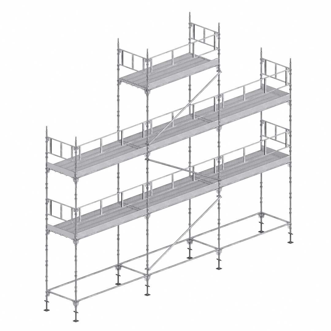 Scaffolding Universal 9x6.5/8.5m Steel