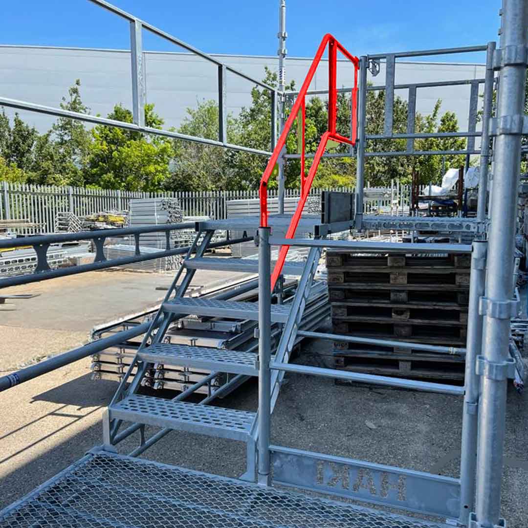 Handrail 1000 STS/TRP with landing