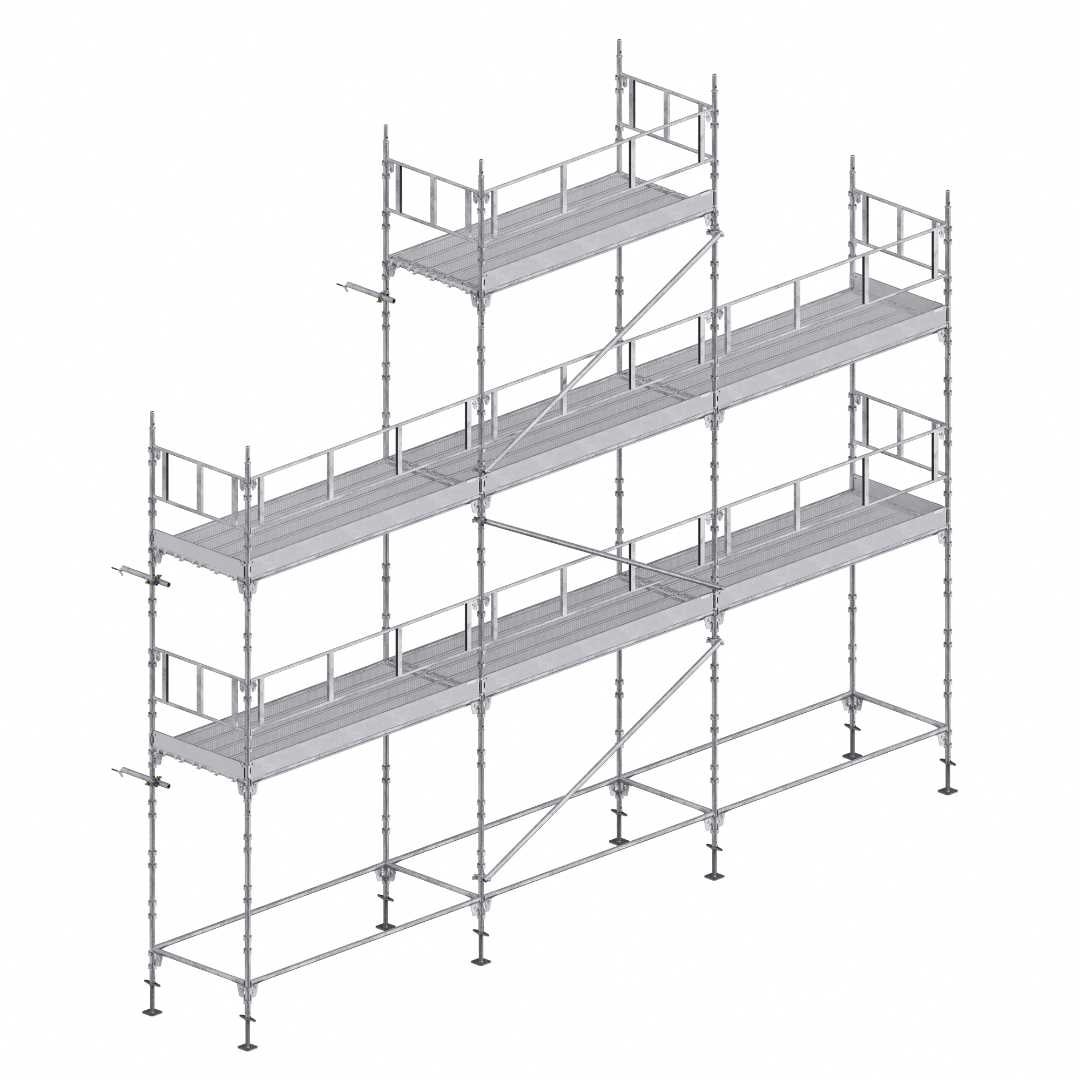 Scaffolding Universal 9x6.5/8.5m Steel