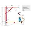 Alsipercha Body - Steel Fall Arrest System Haki