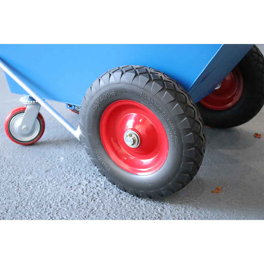 Tilt Truck Wastebin with Lifting Eyes - Steel