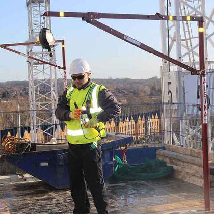 Alsipercha Body - Steel Fall Arrest System Haki