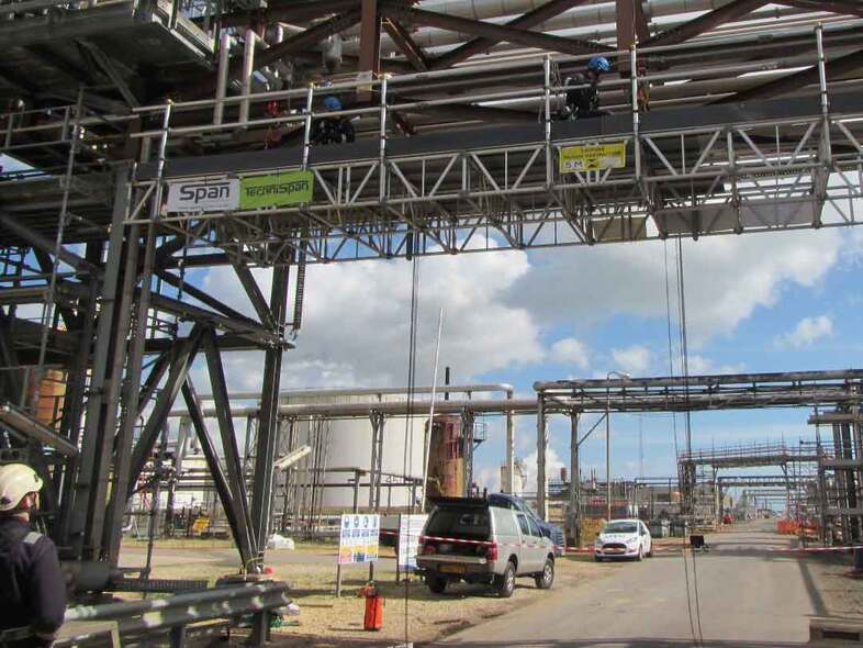 Fawley Refinery Pipe Bridge Haki